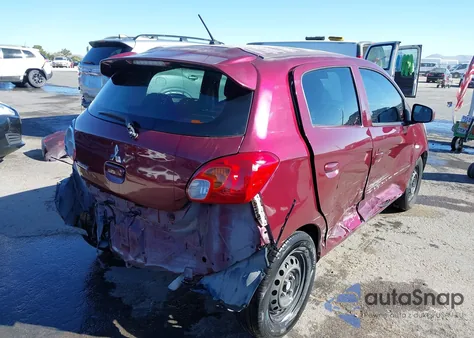 2018 Mitsubishi Mirage from USA, damaged, VIN ML3AA28J3JH002972
